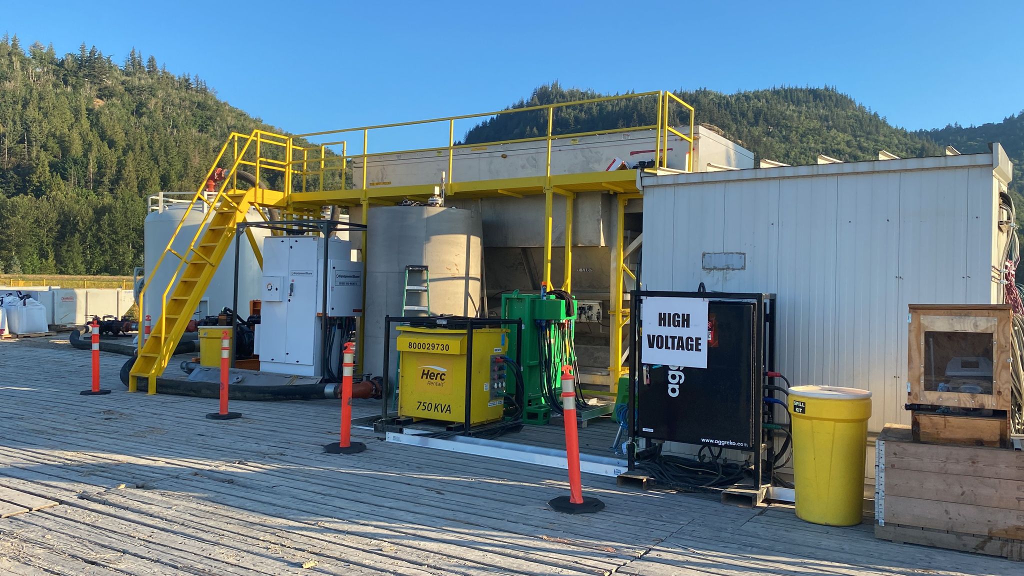 Mix Tank, 6m3 Stainless Steel with 1hp mixer